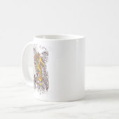 Mug Be The Lion Not The Sheep Motivational  (Devant gauche)