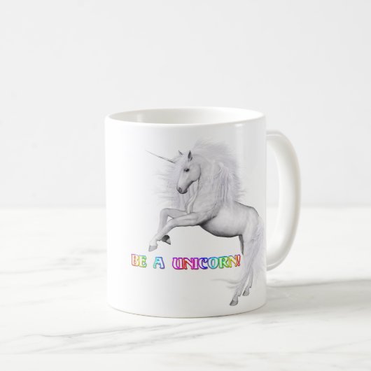 Mug BE Unicorn (Devant droit)