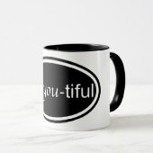 Mug "Be-You-Tiful" (Devant droit)