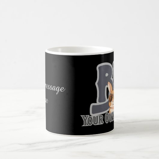 Mug 👉 Be Your Own Reason Personalized Bunny (Centre)