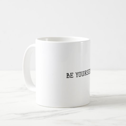 Mug "Be Yourself" (Devant gauche)