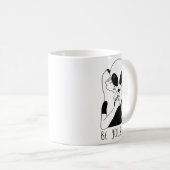 Mug Be Yourself - Funny Alien Motivational S (Devant droit)