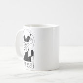 Mug Be Yourself - Funny Alien Motivational S  (Devant gauche)