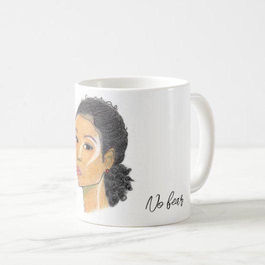 Mug Be yourself, no fear (Devant droit)