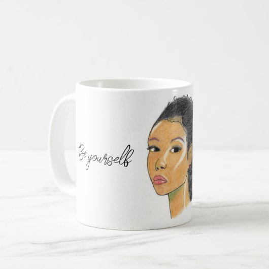 Mug Be yourself, no fear (Devant gauche)