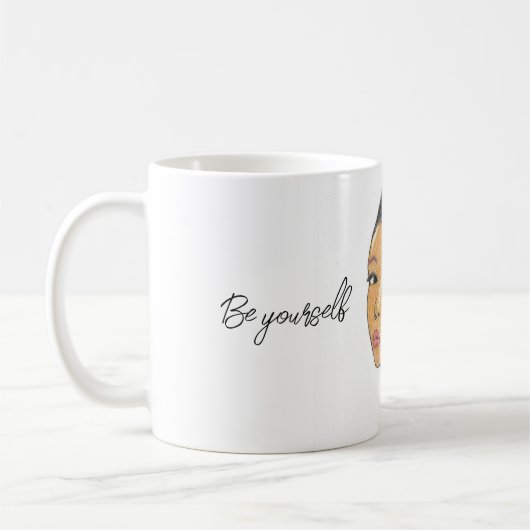 Mug Be yourself, no fear (Gauche)