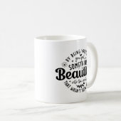 Mug Be Yourself Something Beautiful Quote-52912 (Devant droit)