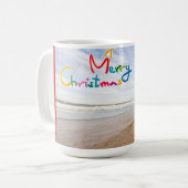 MUG BEACH CHRISTMAS CHRISTMAS CLOCK (Devant gauche)