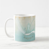 Mug Beach House Pêcheur nautique Aqua Blue ID623 (Gauche)