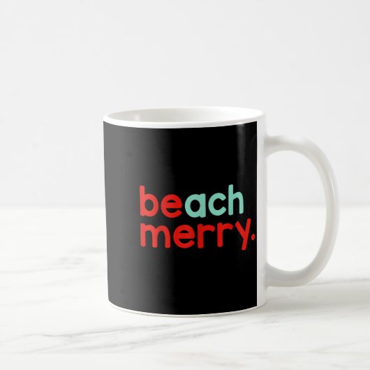 Mug Beach Merry Christmas  (Droite)
