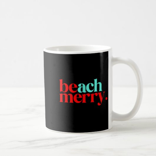 Mug Beach Merry Christmas Funny (Droite)