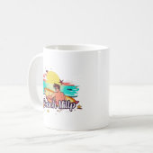Mug Beach Mill : Surf, soleil et divertissement (Devant gauche)