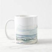 Mug Beach Ocean Palm Tree Mariage (Gauche)