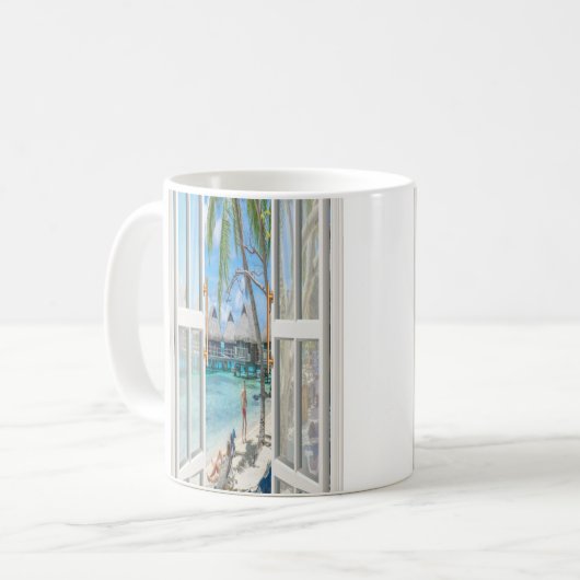 Mug Beach Summer Cafe (Devant gauche)