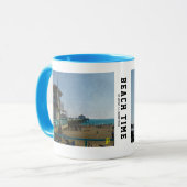 Mug "Beach Time" de l'artiste J.J. Barmettler (Devant gauche)