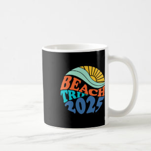 Mug Beach Trip 2025 Beach Matching Famille Vacat d'été