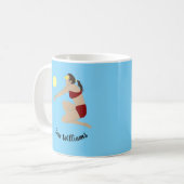 Mug Beach Volleyball (Devant gauche)
