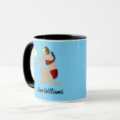 Mug Beach Volleyball (Devant gauche)
