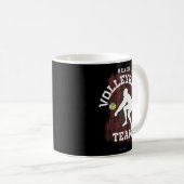 Mug Beach Volleyball Maroc Drapeau Aimer Volleyball Jo (Devant droit)