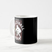 Mug Beach Volleyball Maroc Drapeau Aimer Volleyball Jo (Devant gauche)