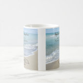 Mug Beach Wedding Hearts (Centre)