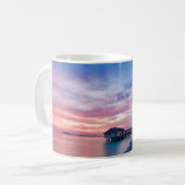 Mug Beaches tropicales | Maldives Bungalows (Devant gauche)