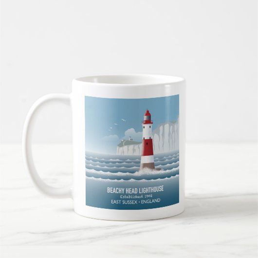 Mug Beachy Head Lighthouse (Gauche)