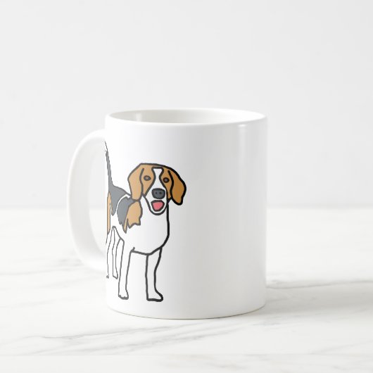 Mug Beagle (Devant gauche)
