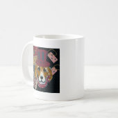 MUG BEAGLE AMÉRICAIN (Devant gauche)