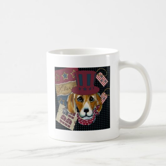 MUG BEAGLE AMÉRICAIN (Droite)