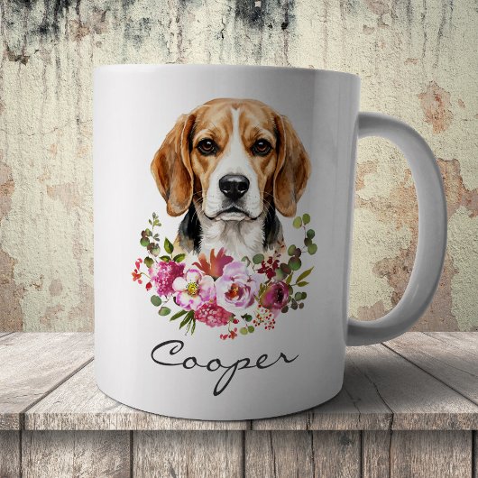 Mug Béagle aquarelle