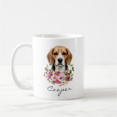 Mug Béagle aquarelle (Gauche)