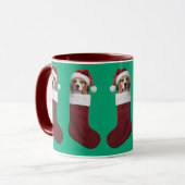 Mug Beagle Christmas Stocking (Devant gauche)