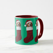Mug Beagle Christmas Stocking (Devant droit)
