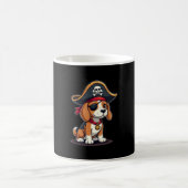 Mug Beagle Costume de pirate Jolly roger Drapeau Croix (Centre)