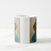 Mug Beagle en tenue de bloc (Centre)