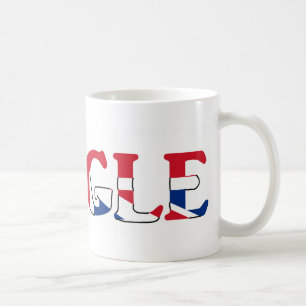 Mug beagle england drapeau du Royaume-Uni dans name.pn