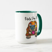 Mug Beagle laide chien visage muet (Devant droit)