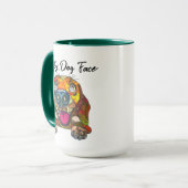 Mug Beagle laide chien visage muet (Devant gauche)