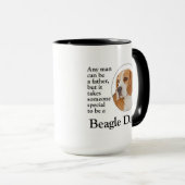 Mug Beagle papa (Devant droit)