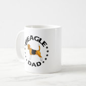 Mug Beagle papa (Devant gauche)