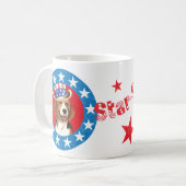 Mug Beagle patriotique (Devant gauche)