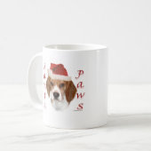 Mug Beagle Père Noël Paws (Devant gauche)