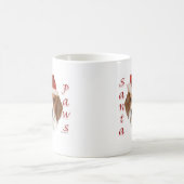 Mug Beagle Père Noël Paws (Centre)