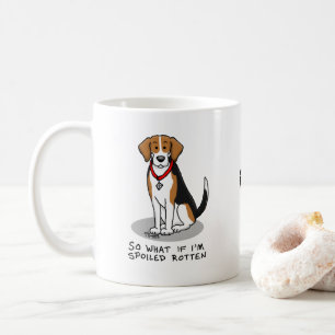 Mug Beagle pourri Spoché (tri couleur 3) Chien drôle