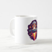 Mug Beagle - Rencontre de Chien Intergalactique (Devant gauche)