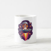 Mug Beagle - Rencontre de Chien Intergalactique (Centre)
