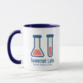 Mug Beaker & Test Tube Science Themed (Gauche)