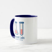 Mug Beaker & Test Tube Science Themed (Devant gauche)
