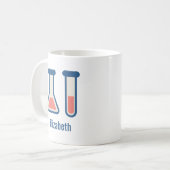 Mug Beaker & Test Tube Science Themed (Devant gauche)
